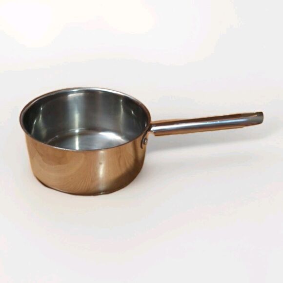 Wolfgang Puck Cafe Collection Pot Pan 8" 18/10  Stainless Steel No Lid - Picture 1 of 7